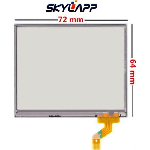 New 3.5''Inch TouchScreen 4 Wire 72mm*64mm for Innolux PT035TN01 v.6 Resistance Handwritten Touch Panel Screen Glass Digitizer