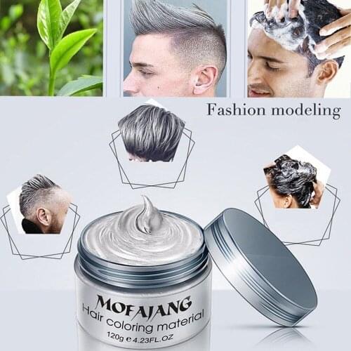 Disposable Hair Dye Mud Hair Color Wax Hair Coloring Hair Care Product Colored Hair Mud Cream Styling Mud 2