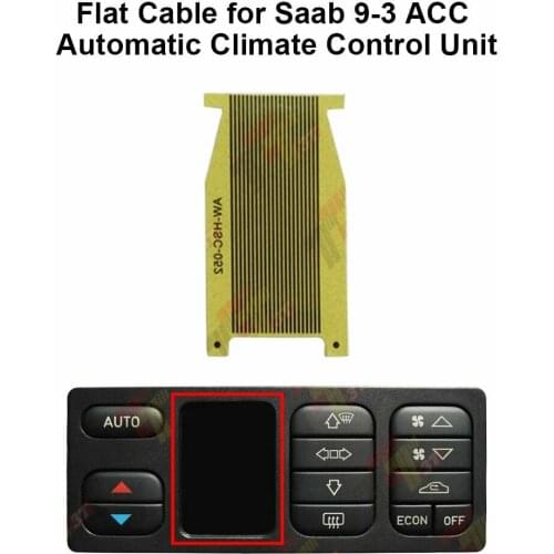 Pixel Flat Ribbon Cable for Saab 9-3 ACC Automatic Climate Control Pixel Repair