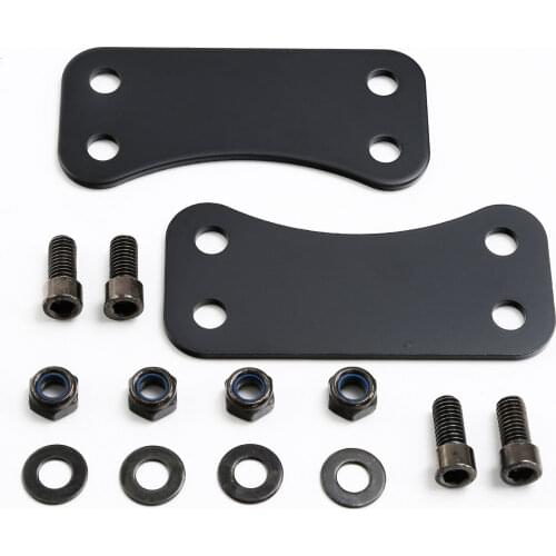 Motorcycle Black Front Fender Risers Lift Brackets For Harley Touring 21" Wheel Electra Glide Road Glide Street 2014-2021 2020