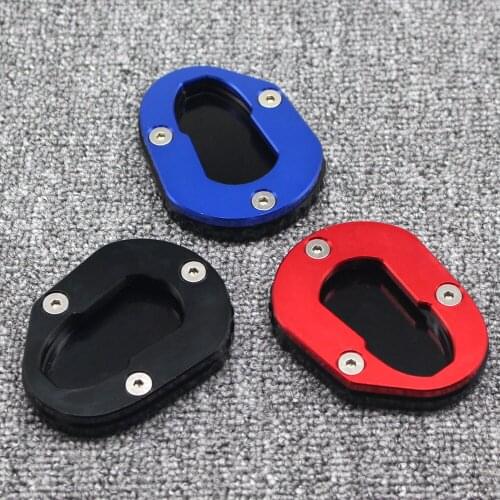 Fit MT 125 2014-2016 Extension Enlarger Pad For Yamaha YZF-R125 2014-2018 MT125 2014-2016 motorcycle Kickstand Sidestand Stand