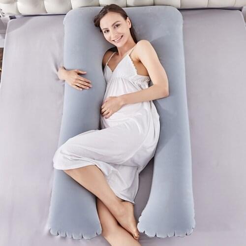 Pregnancy Pillow Body Pillow For Pregnant Women Body Maternity Pillows Cotton Pillowcase U Shape Pregnancy Sleeping Support