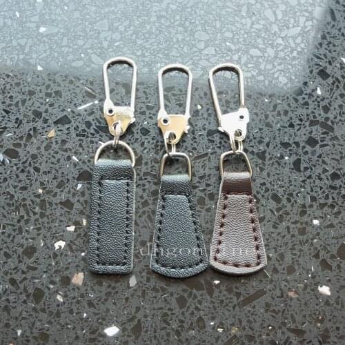 5 Pcs Zipper Fixer Repair Pull Tab Instant Kit Replacement PU leather 4 Bag Trouser