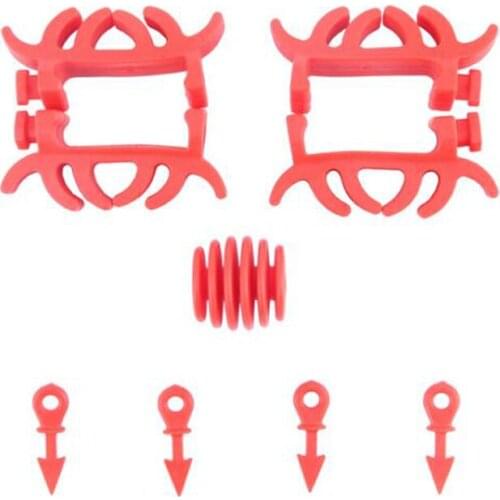 1 Set Compound Bow Limb Stabilizer Rubber Damper Shock Absorption Hunting Bow Sliencer Hunting