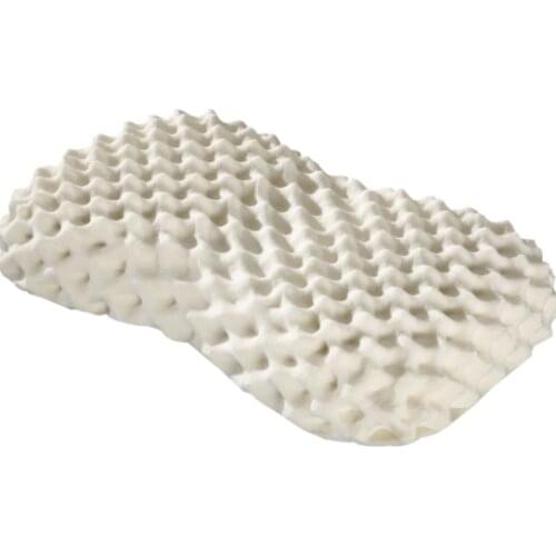 Thai latex pillow natural neck massage cervical pillow anti-mite imported latex pillow from 2 pieces