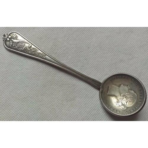 Type:#9 COIN SPOON -replica coins medal coins collectibles badge