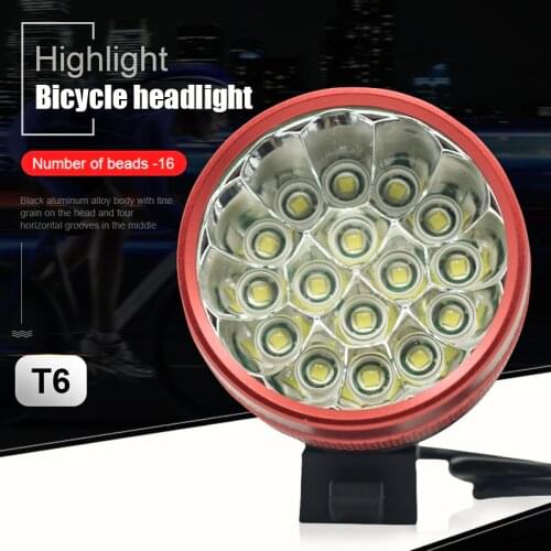 WasaFire 40000LM 16*T6 LED Bicycle Light Front Lamp Safety Headlight Bike Light Outdoor Mountain Night Riding farol bike
