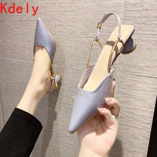 2021 New Women Pumps Women Shoes Bow High Heels Casual Ladies Shoes Women Pointed Woman Heels Zapatos Para Mujer