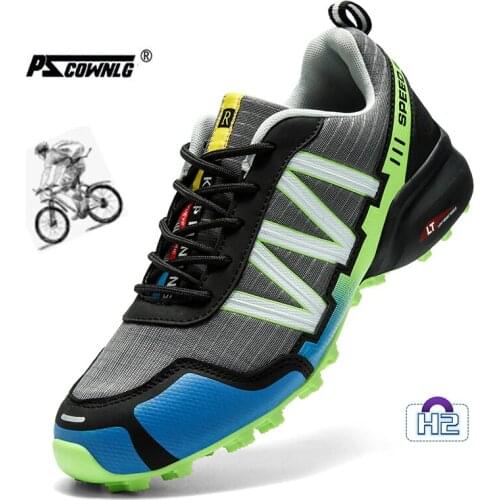 2021 Casual MTB Cycling Shoes men Outdoor Road Bike Shoes trail trekking shoes Lightweight Hiking sneakers men jogging shoes