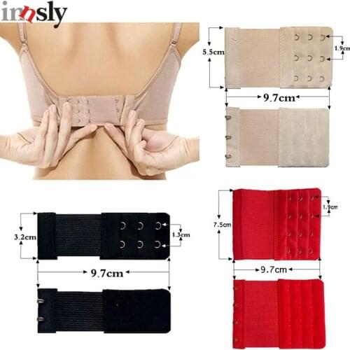 5Pcs Women Elastic Bra Extenders Strap Extension 2/3/4 Hooks High Quality Nylon Male Bra Strap Adjuster Intimates Accessories
