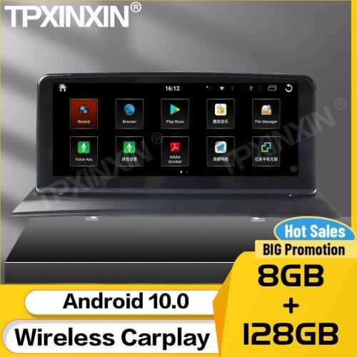 8+128G Car Stereo Receiver Android 10 For BMW X3 E83 2004 2005 2006 2007 2008 2009 2010 ISP GPS Navigation Audio Video Head Unit
