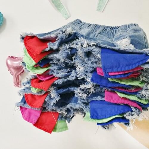 ANKRT Denim Shorts For Girls