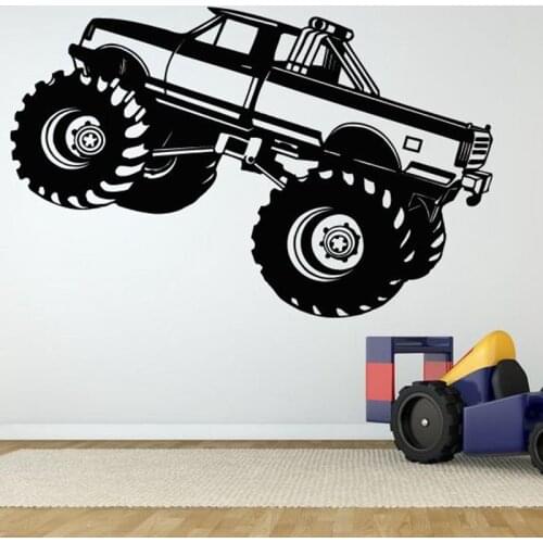 Car Sticker 4x4 SUV Vehicle Decal Classic Cars Posters Vinyl Wall Decals Pegatina Quadro Parede Decor Mural Car Sticker