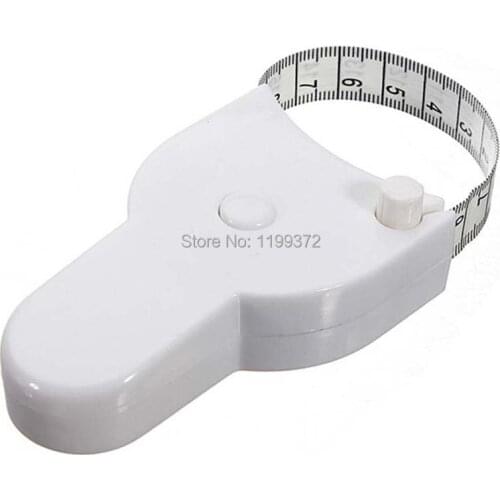 500pcs CM Inch Accurate Body Tape Measure Measuring Diet Weight Loss Fitness Waist Caliper Health Tailor Sewing Tool Ruler