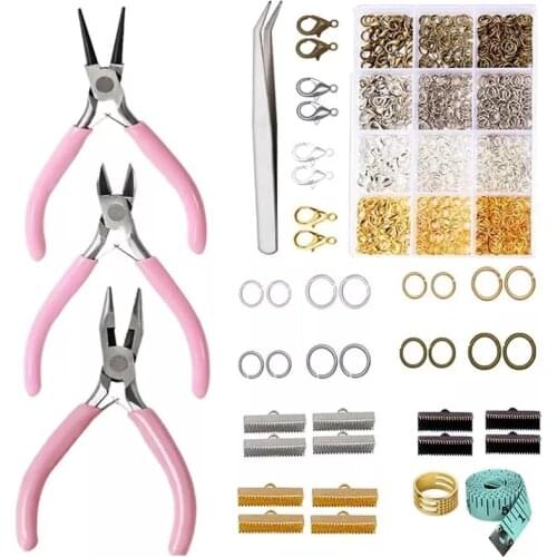 KAOBUY 982 PCS Jewelry Making Repair Kit Metal Lobster Buckle O Ring Connection Alloy Shoes Bags Belt Buckles DIY Accessorie