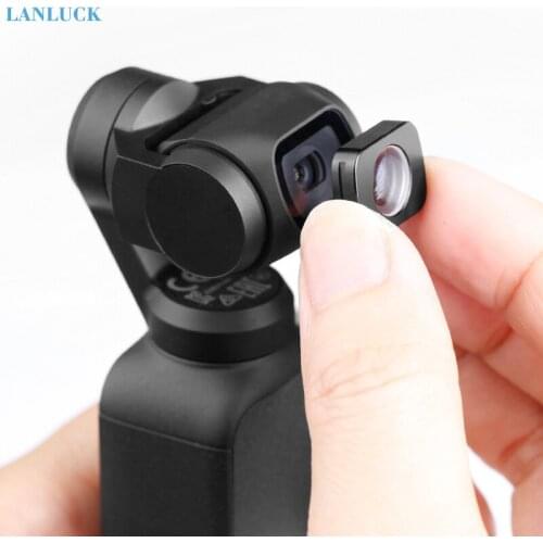 Magnetic Macro Lens for DJI Osmo Pocket 2 Mini Portable Optical Glass Camera Lens Magnetic Camera Lens Handheld Gimbal Accessory