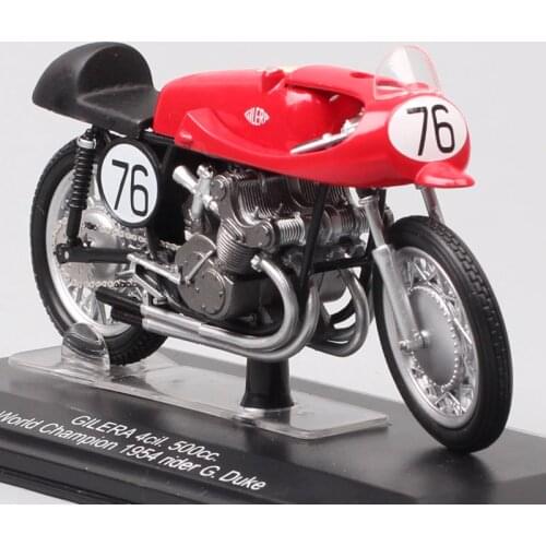 1:24 scale tiny Italeri Gilera 4cil 500cc World Champion 1954 No#76 G Duke motorcycle moto Diecasts & Toy Vehicles GP bike model