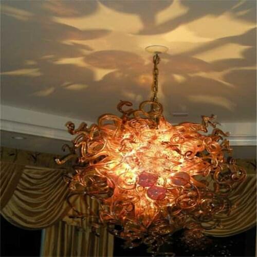 Murano Glass Art Christmas Decoration chandelier Lights Crystal Ceiling Decoration Murano Glass Chandelier Light