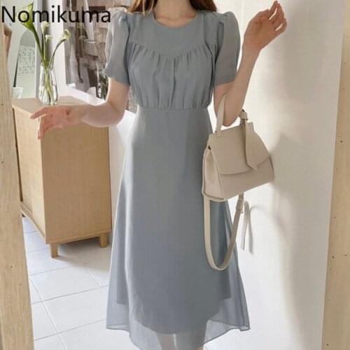 Летние шифоновые платья Nomikuma China At AliExpress