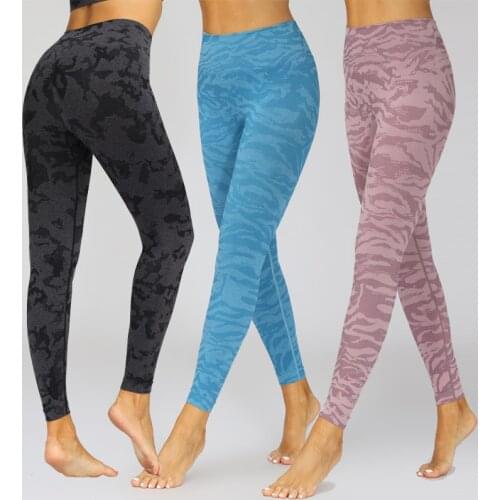 New Adapt Camo Seamless Leggings For Women Fitness Scrunch Bum Yoga Pants Super Stretchy Workout Tights High Waist Sport Legging