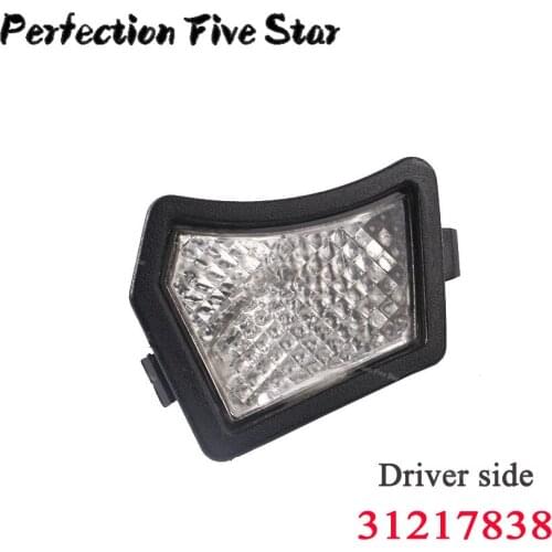 Front Left Door Mirror Puddle Light courtesy Light Lamp Lens For Volvo S40 S60 S80 V50 V70 C30 XC70 XC90 31217838