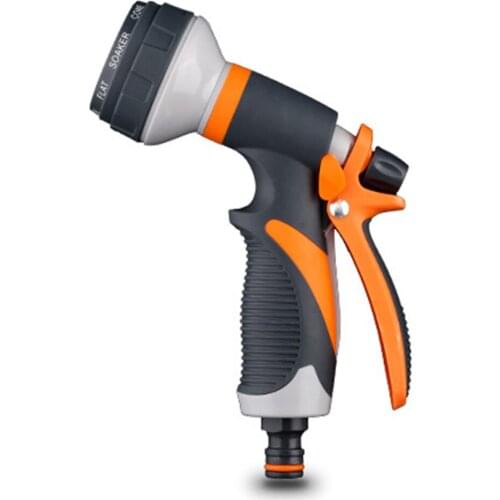 Watering Water Gun Lawn Hose Tools Durable Multi-function Garden Spray High Pressure Sprinkle Hand-held Car Wash Nozzle