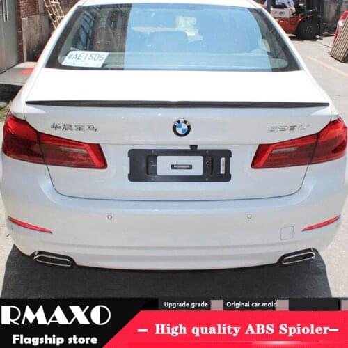 For BMW G30 G38 Spoiler M5W 2018-2020 BMW 520 525li 528li High Quality ABS Material Car Rear Wing Primer Color Rear Spoiler
