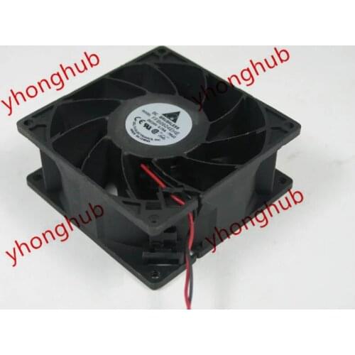 Detla Electronics FFB0924EHE T6U2 DC 24V 0.75A 90x90x38mm Server Cooling Fan