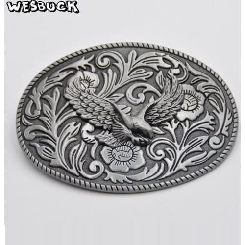 WesBuck Brand Eagle Buckles Fashion Mens Belt Buckle Zinc Alloy belt buckle
