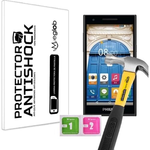 Protector de Pantalla Anti-Shock Anti-Golpe Anti-arañazos Compatible con Philips S396