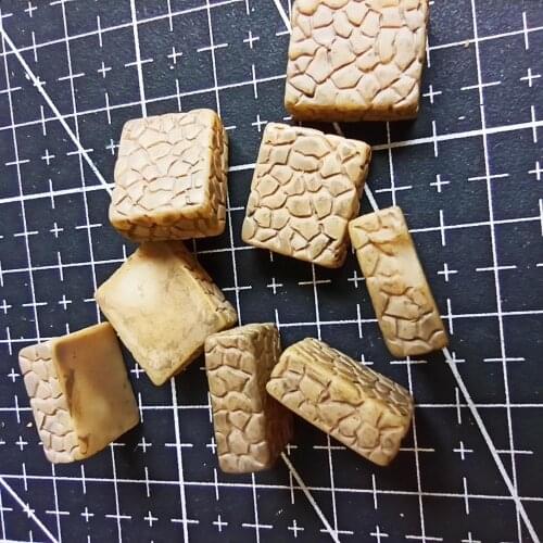 1pcs/lot Resin lovely brown stone step 13mm Ornaments Micro landscape Ornaments Creative Home Gardening Decorations A002-15