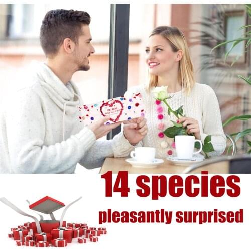 14 Grid Rose Gift Box Valentines Day Gift 14 Days Rose Blind Box Wedding Ideas Newlywed For Wife Girlfriend Gift Rose Gift Case