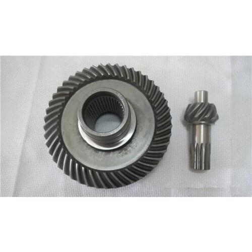 2 Pcs Motorcycle 46 Teeth Big Bevel Gear And 11 teeth Small Pinion For Jianshe 250 ATV JS250 Jianshe250 ATV250