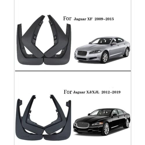 Car Mudguard For Jaguar XF XJ XJL 2009-2019 High Quality Mudguard Anti-splash Body Protection Mudguard Car Accessories
