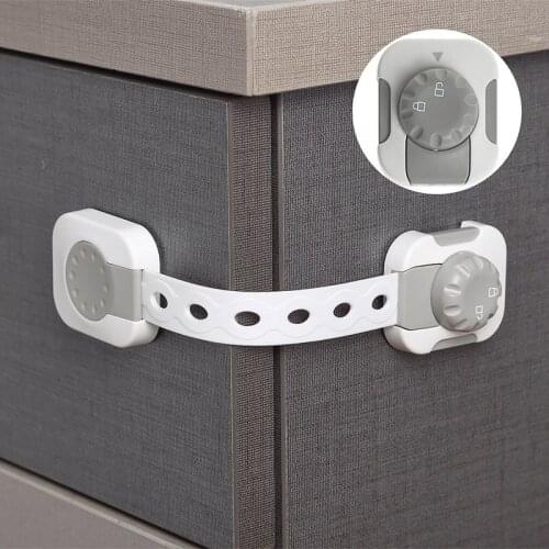 4Pcs/Lot Multi-function Child Safety Lock Baby Anti-clip Cabinet Door Toddler Kids Lock Drawer Lock Protection Security Supplies