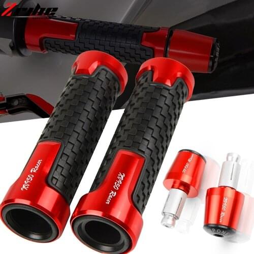 Motorcycle CNC Accessories 7/8" 22MM Handlebar Hand Grips Handle Bar End Cap FOR YAMAHA XV950 RACER XV950RACER 2016-2018 2017