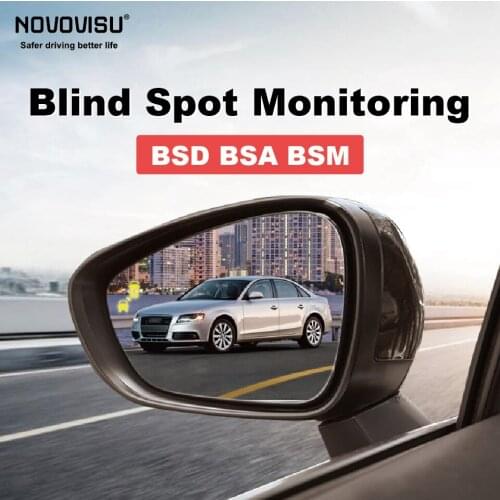 Car BSD BSA BSM Blind Spot Detection Driving Warning Safety Radar Alert Mirror For Audi A4 A4L B8 8K 2008 2009 2010 2011 2012