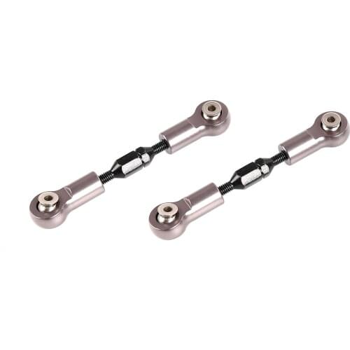 CNC Alloy Steering Servos Linkage Tie Rod Pull Rod Set for 1/5 ROFUN ROFUN F5 MCD XS5 RR5 RC CAR Toys PARTS