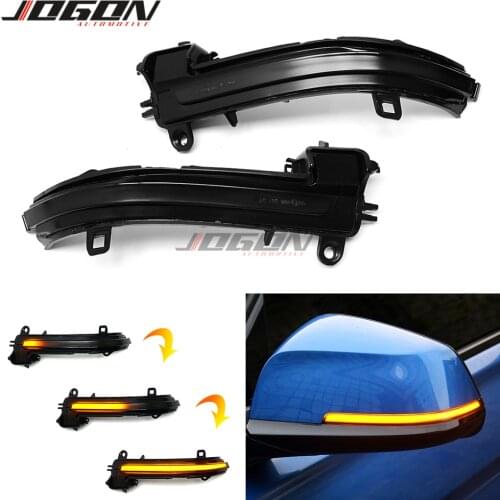 Dynamic Turn Signal LED Rearview Mirror Indicator Blinker Light For BMW 1 2 3 4 Series X1 F20 F21 F22 F23 F30 F31 F34 F32 E84 i3
