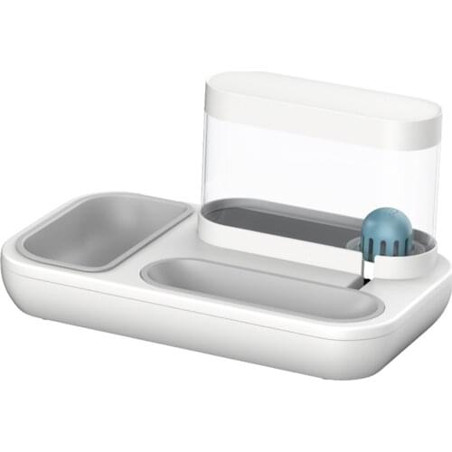 Pet Supplies Cat Water Dispenser Cat Automatic Feeder Plastic Dog Water Bottle Food Water Dispenser Pet Feeding Bowl for Cat Dog