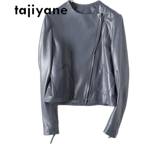 Real Arrival New Leather Clothes for Women Ladies Genuine Sheepskin Coats Korean Style Clothing Mujer Chaqueta TN1926