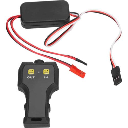 RC Winch Controller RC Wireless Remote Control Winch Controller Fit for SCX10 90046 D90 1/10 RC Car Model RC Winch Remote