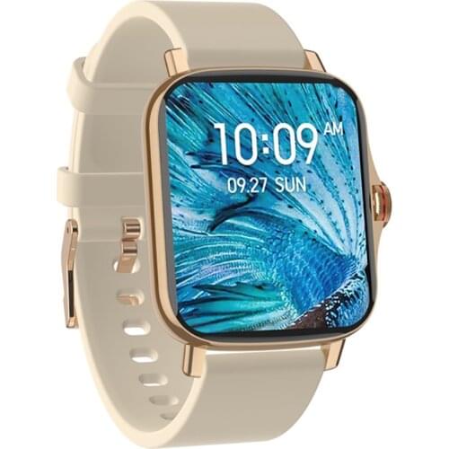 NEW From 1.69in Smart Watch Full Touch Screen Bluetooth Call IP68 Waterproof Sports Clock Body Temperature Men Women Smartwatch