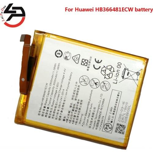 3000mAh HB366481ECW Replacement Phone Battery for Huawei honor 8 honor 8 lite honor 5C For Huawei P9 Ascend P9 Lite G9