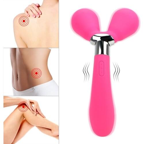 IKOKY Y-type AV Stick Clitoris Vagina Stimulation 30 Speed Female Masturbation G-spot Body Massage Three Head Vibrator