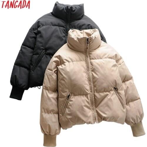 Женские зимние парки Tangada China At AliExpress