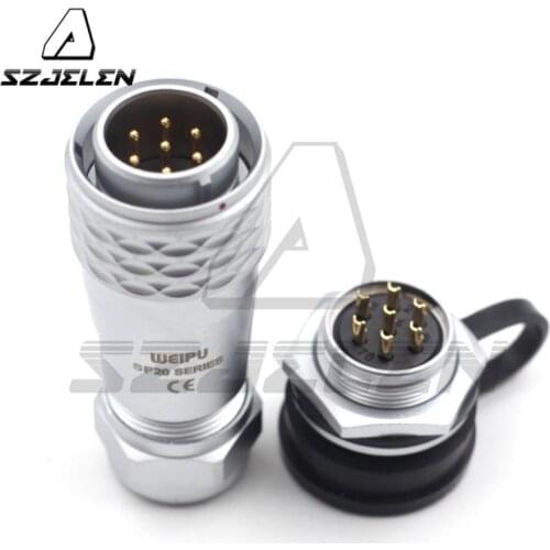 WEIPU SF20 series waterproof electrical wire connector7pin plug socketconnector automotive