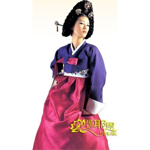 Women Hanbok Dress Custom Made Korean Traditional Hanbok High Waist Hanbok Korean Fashion Clothing Korean Dress