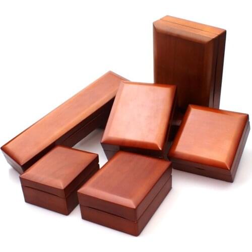 1x Custom Made Solid Oak Wood Box Bracelet Pendant Jewelry Storage 10.5 x 10.5 x 4.5cm 8 x 10 x 4.5cm 13x13cm 13x10cm 16x12cm