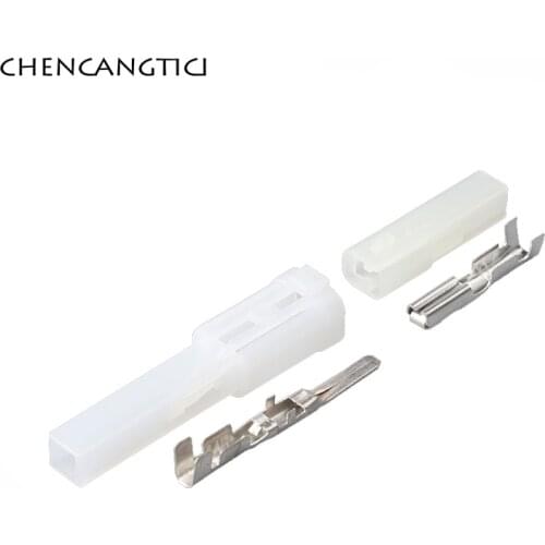 10 Sets 1 Pin Way Auto Motorcycle Connector Plug Electronic Wiring Harness Male Female Socket DJY7011-2-11 6242-1011